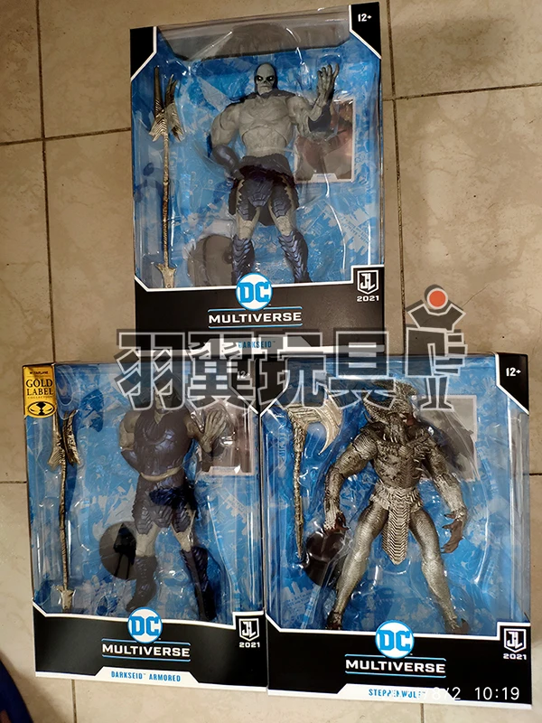 Экшн-фигурки DC MULTIVERSE Steppenwolf Darkseid подвижные 10-дюймовые шарниры модели украшения