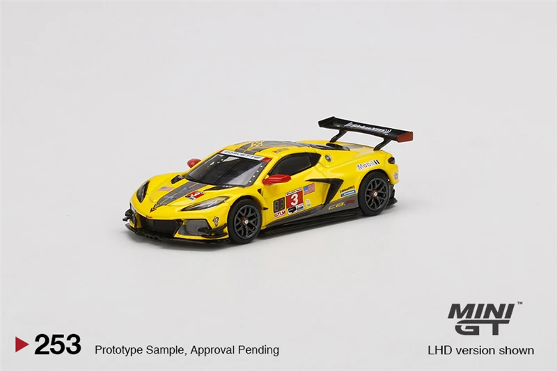 

MINI GT 1:64 Chevrolet Corvette C8.R #3 2020 IMSA LHD литая модель автомобиля