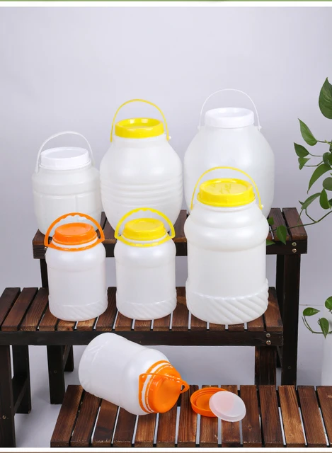 Hot Sale Plastic Bucket with handle and tap Food Grade Storage Container  for liquid Oil Wine Airtight Sealing Pail - AliExpress