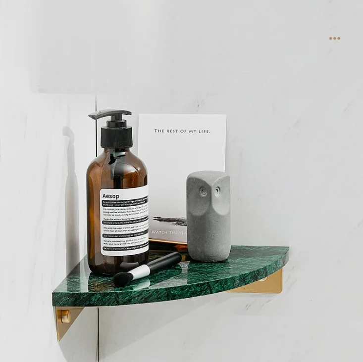 Ванная комната роскошная с полкой для полотенец из мрамора, мыльницей, держателем для бумаги, полочкой для ванны, комплектом крепежа и вешалкой для одежды оптом.