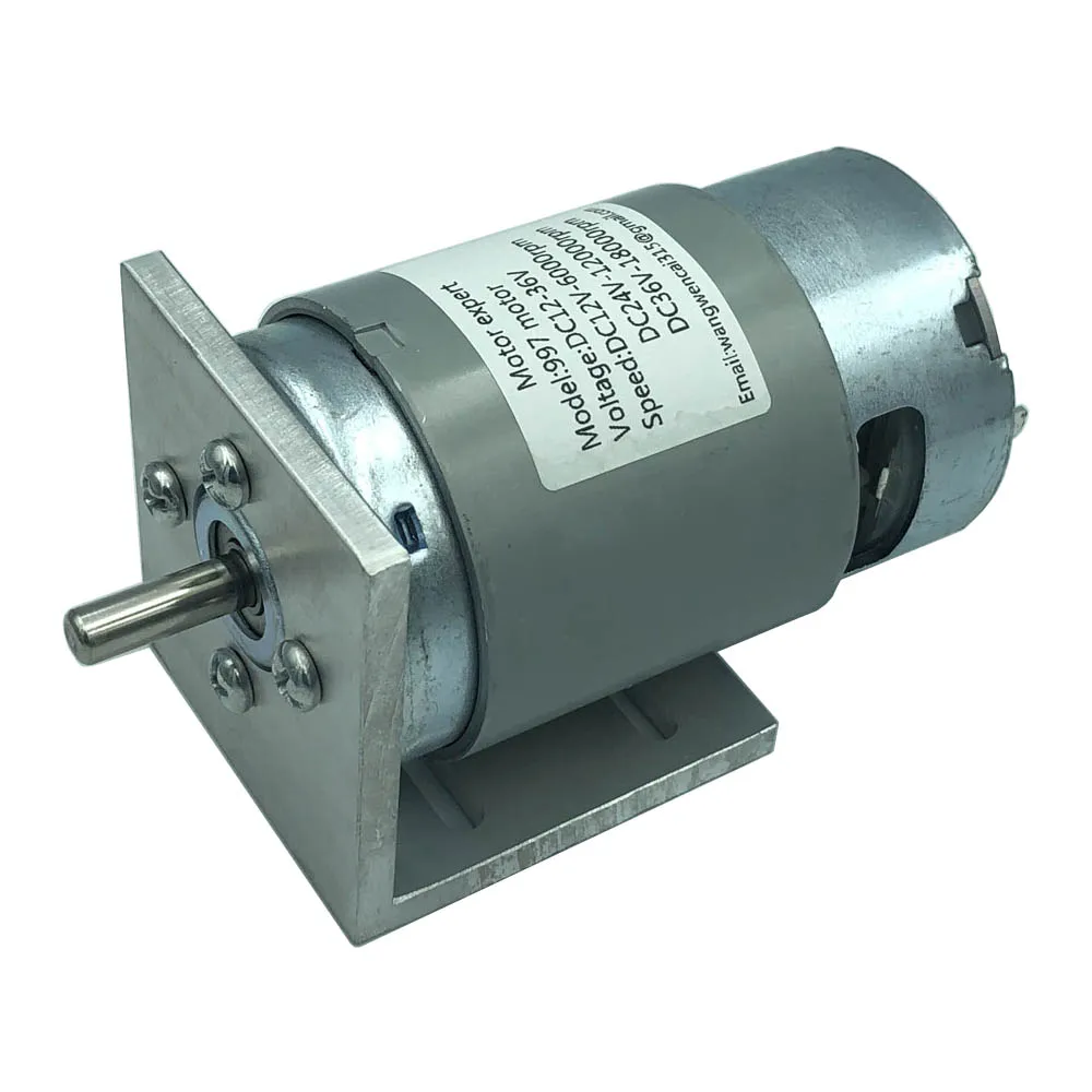 Мощный двигатель постоянного тока 997 12 36 в высокоскоростной бесшумный