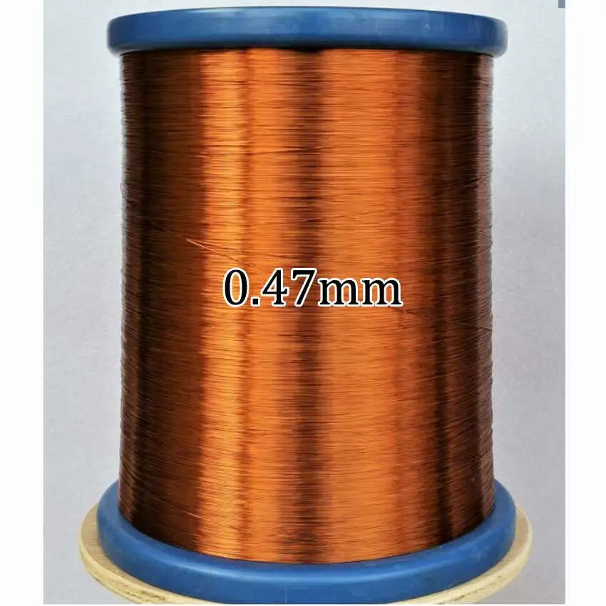 Cltgxdd 0.47mm ( 50m / 100m /pc ) Polyester Enamelled Wire Round Copper QZ-2-130 Sold by The Meter | Обустройство дома