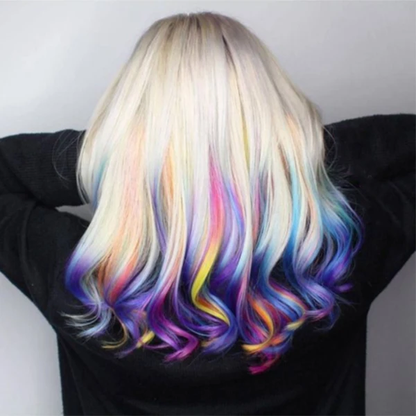 2019 популярный многоразовый портативный набор быстрой краски для волос 6 цветов с