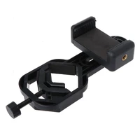 universal cell phone adapter with spring clamp mount monocular microscope accessories adapt telescope mobile phone clip accessor