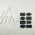 4 шт. белый жидкий Меловые карандаши для Стекло доски для досок Blackboard StickerJar Удобная съёмная Mark кавайные ручки канцелярских принадлежностей