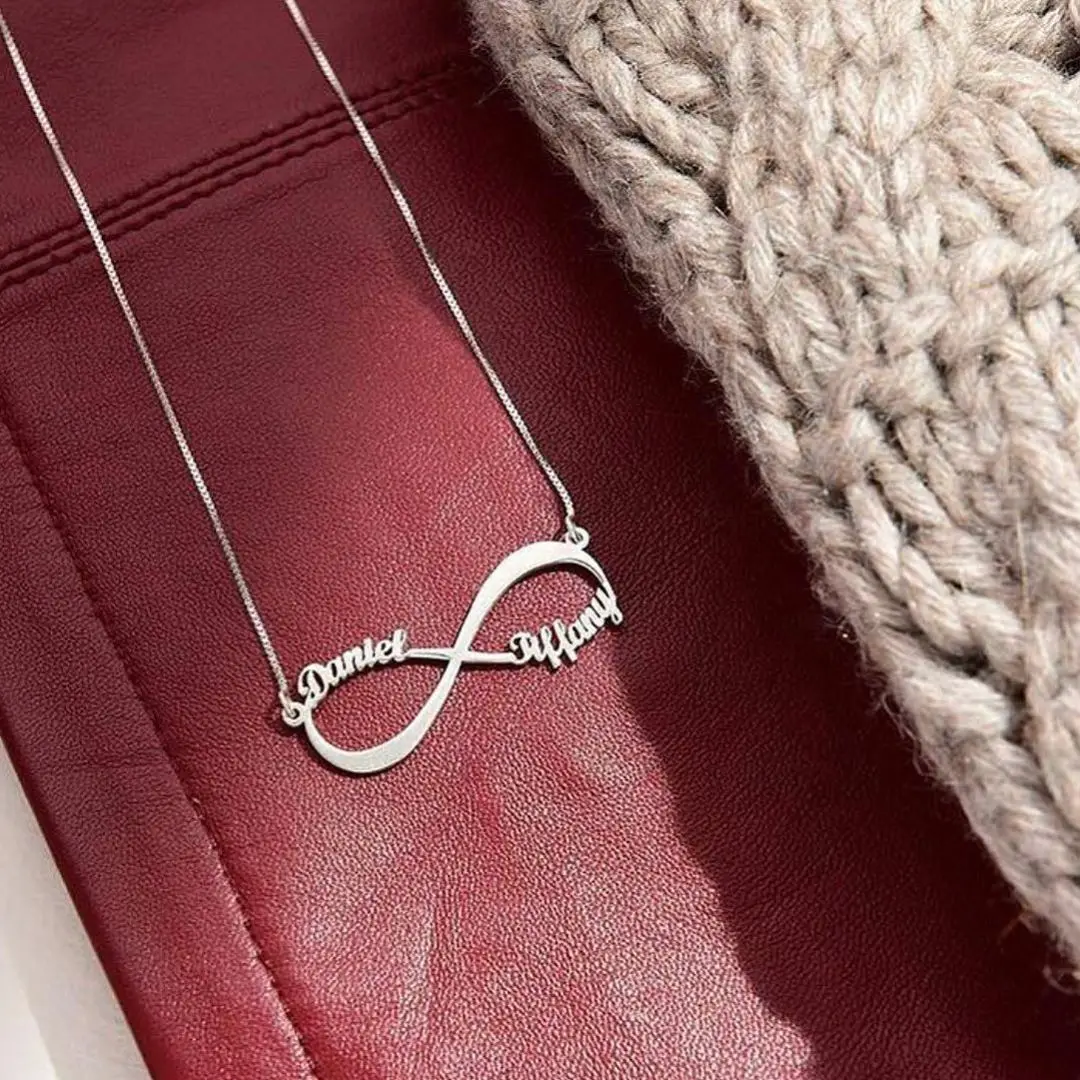 

Ожерелья из хирургической стали с именем для пар, ожерелья с именной табличкой для мамы и ребенка, ожерелья с короной, бабочкой, сердцем, биж...