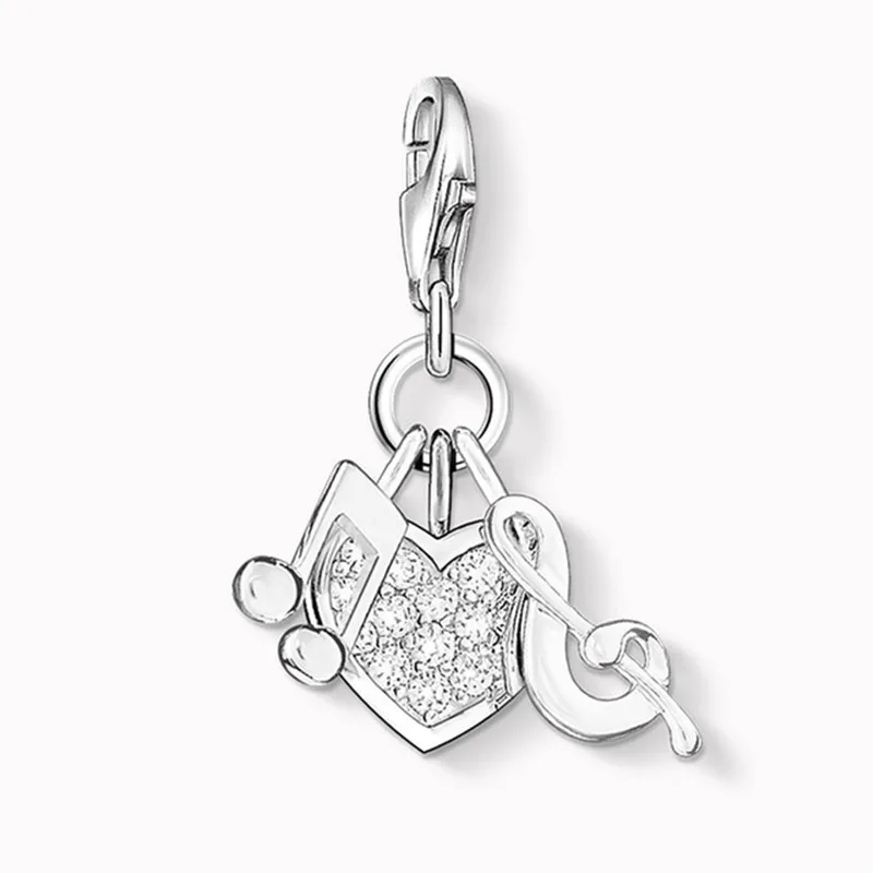 Бренд muffiy Music Treble Clef скрипки брелоки для браслета ожерелье трендовые элегантные