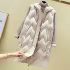 Дешевая оптовая продажа, новинка 2019, горячая Распродажа, женская модная повседневная красивая теплая жилетка для осени и зимы, верхняя одежда MP624