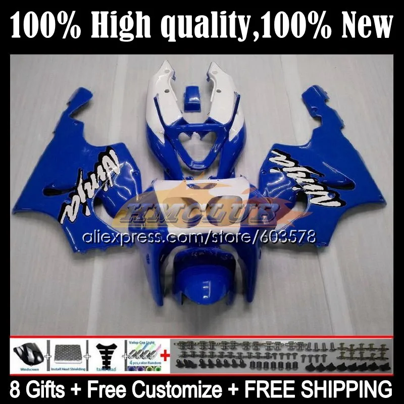 

ZX750 For KAWASAKI NINJA ZX 7R 7 R 750 CC ZX-7R 73CL.122 ZX7R 1996 1997 1998 1999 2003 ZX-750 96 00 01 02 03 Fairing good blue