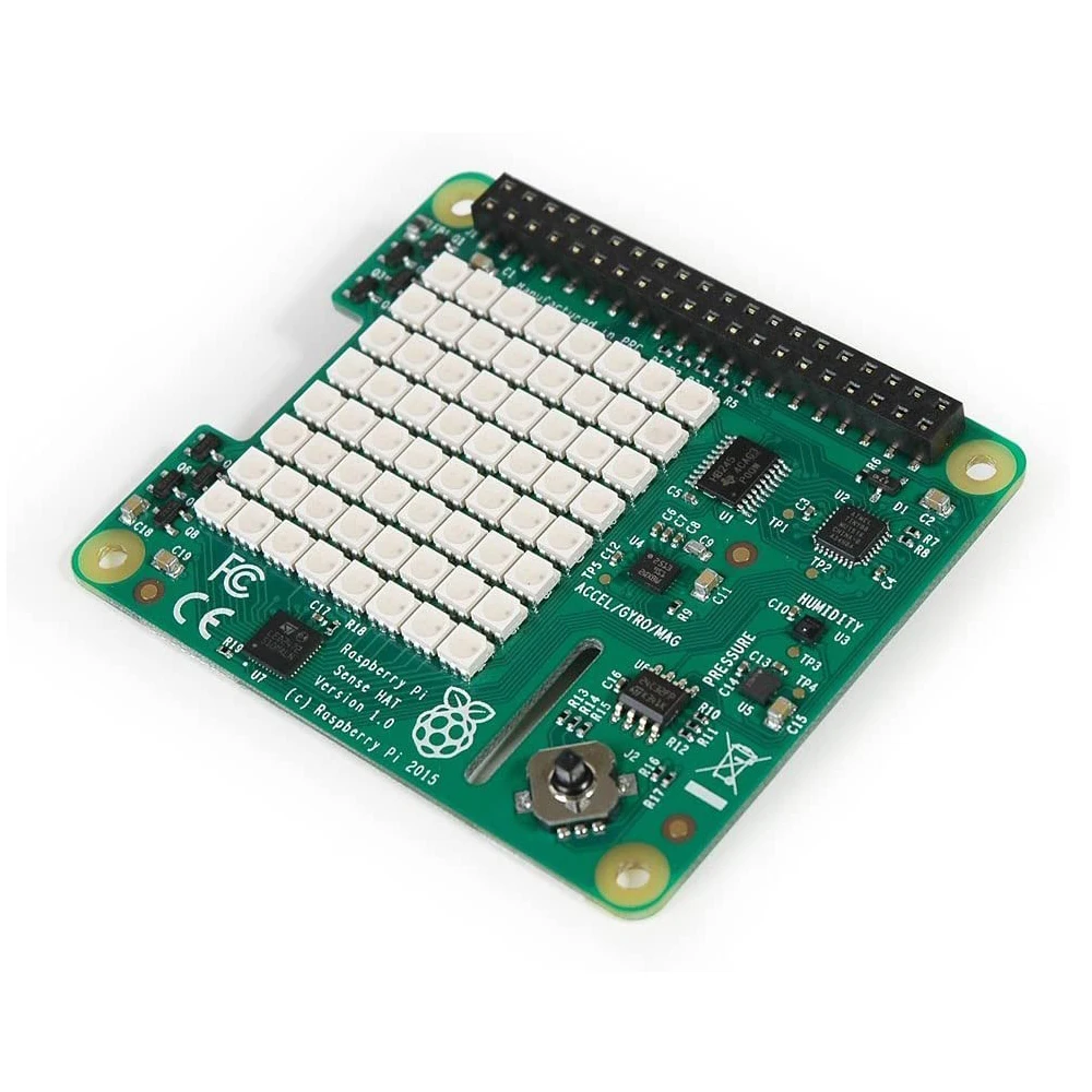 

Raspberry Pi 4 Sensor HAT Extension Board with Direction Pressure Humidity Temperature Sensors For Raspberry Pi 4B/3B+/3B