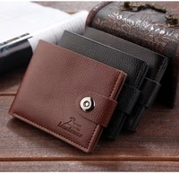 wallet men leather men wallets purse short male clutch leather wallet mens money bag quality guarantee