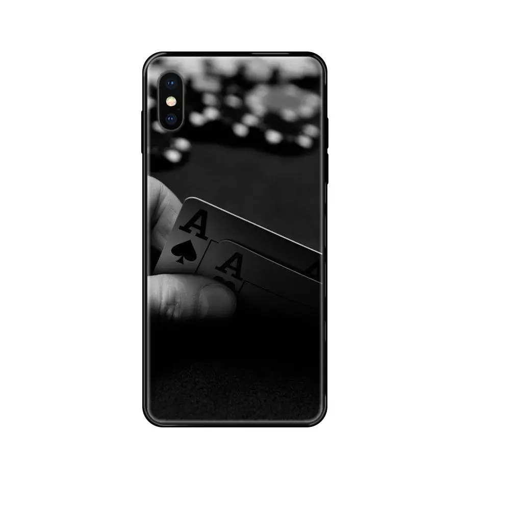 For Redmi 3S 4X 4A 5 5A 6 6A 7 7A 8 8A 8T 9 9A K20 K30 S2 Y2 Pro Plus Ultra Poker Casino Pattern Buy Tpu Black Soft Phone | Мобильные