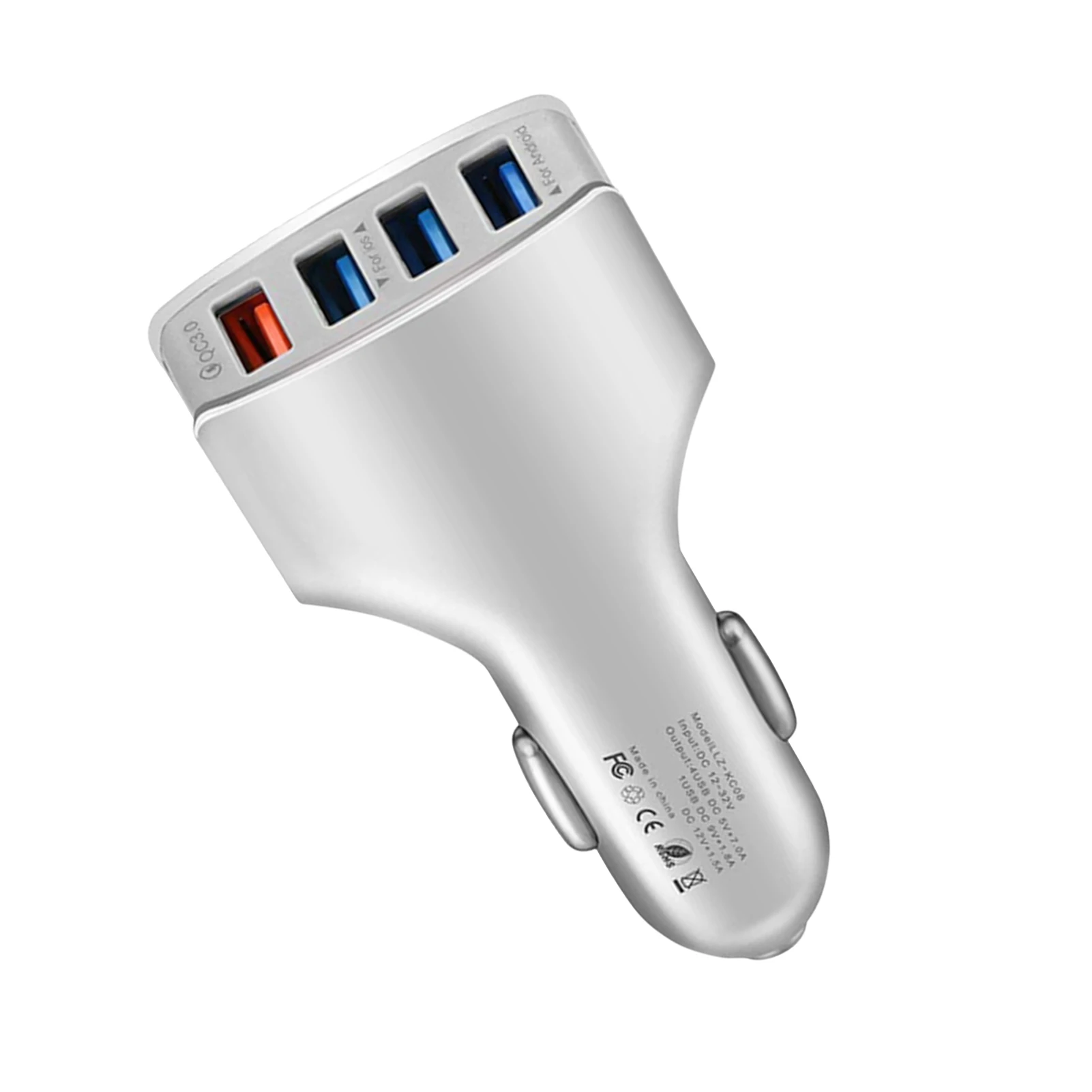 

Автомобильное зарядное устройство с 4 Usb-портами и поддержкой быстрой зарядки