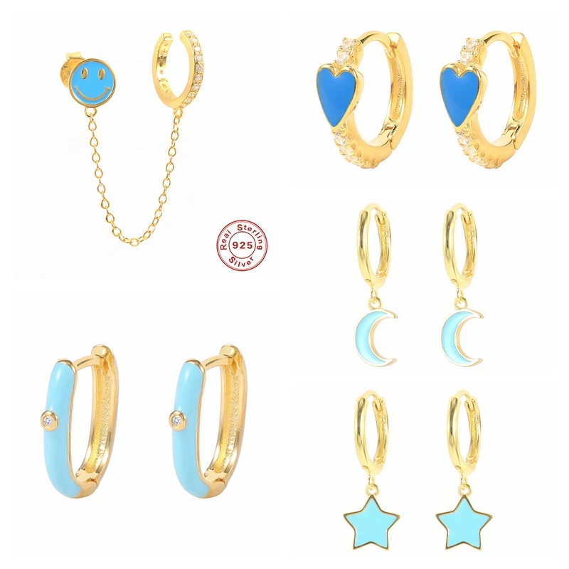 Женские серьги кольца для пирсинга серебро 2021 пробы|Серьги-кольца| |