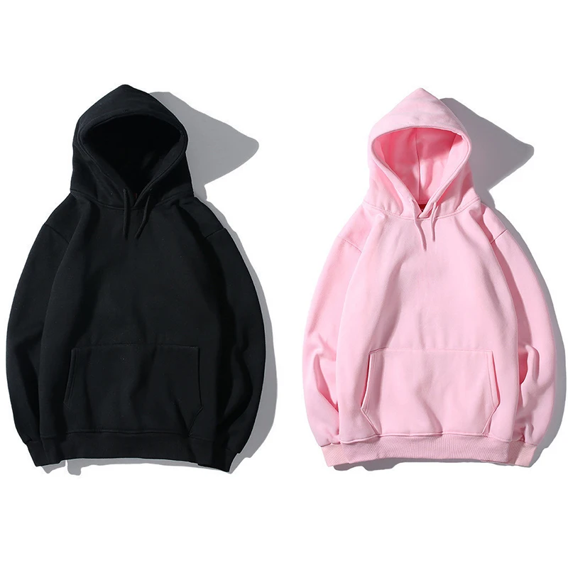 Мужские и wo мужские толстовки одноцветные повседневные Спортивная худи женские