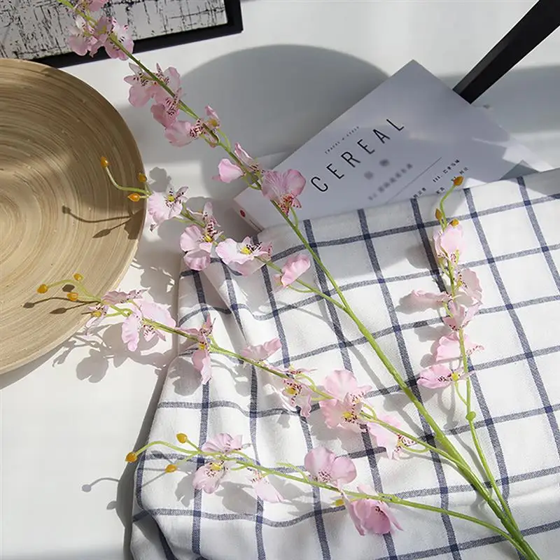 Искусственные цветы орхидеи бабочки искусственные Мотыльки вечерние для