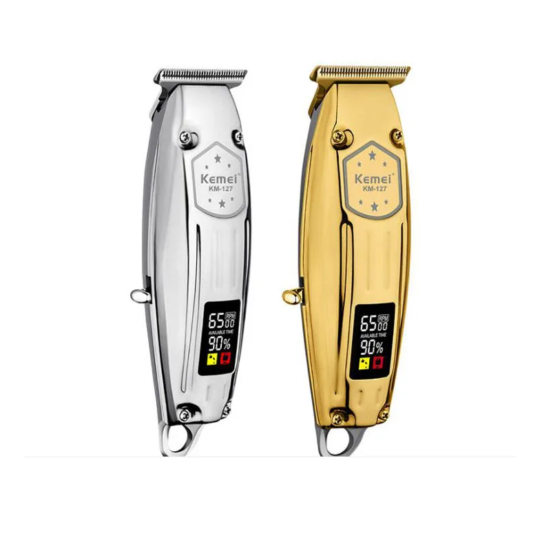 

kemei hair trimmer KM-127 rechargeable kemei hair clipper oilhead haircut machine metal body powerful long time use