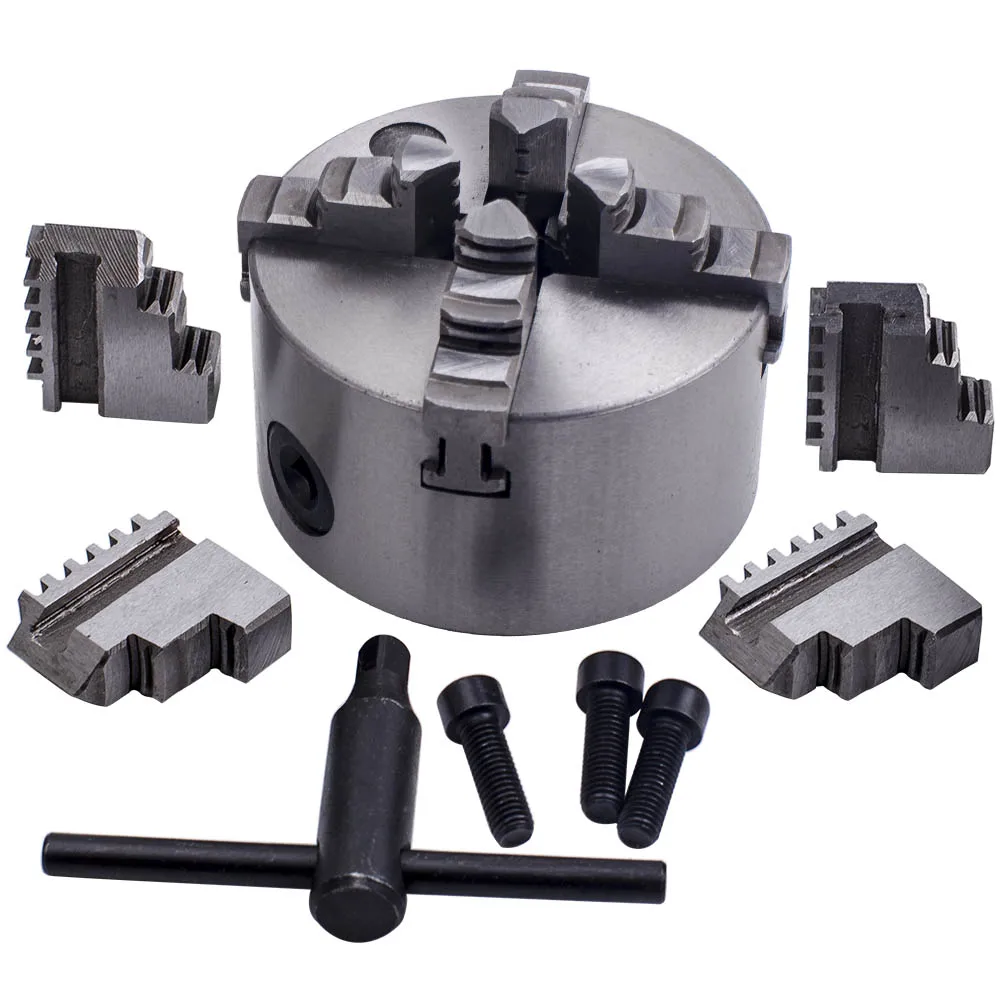 

K12-100 100mm 4 Jaw Lathe Chuck Self Centering Hardened Steel