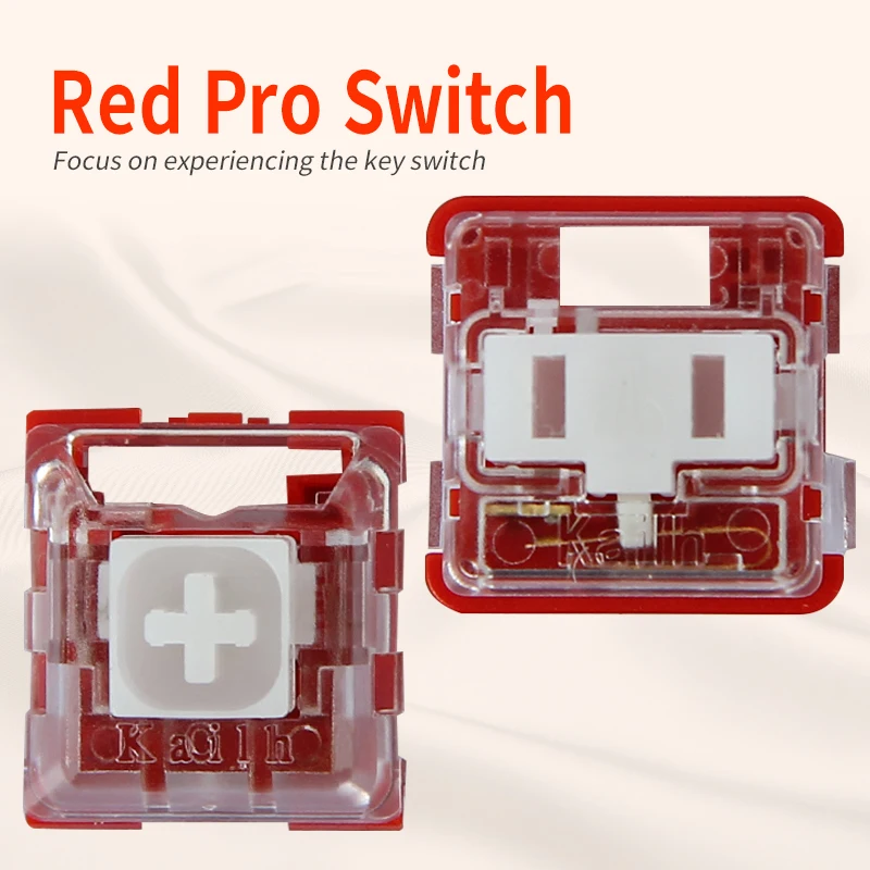 Механическая клавиатура Kailh Box/low profile RGB SMD белый выключатель|Запасные части| |