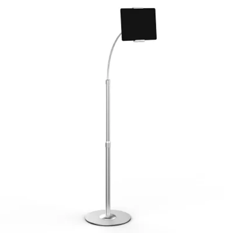 Offerte UP-9S Super Altezza Regolabile In Lega Di Alluminio 2IN1 Tablet PC Supporto Da Pavimento Smartphone Supporto Rotazione A 360 Gradi Braccio A Collo D'oca