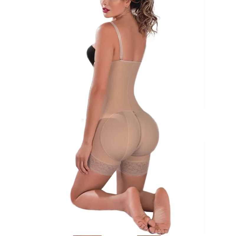 

Womens Postpartum Colombian Latex And Powernet Reduction Belts Are Perfect For Weight Loss. Lace Edges