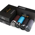 Мужские трусы брифы из модала 4 шт.лот, мягкое нижнее белье, 4 цвета, L-3XL