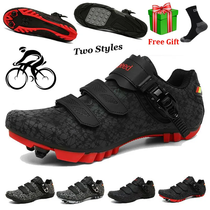 

Self-locking sapatilha ciclismo MTB Cycling Shoes Men Outdoor Sports Nonslip Mountain Bike Sneakers Racing Women Bicycle Shoes