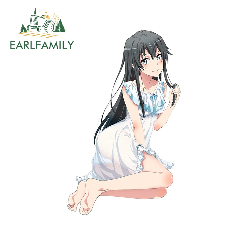 

Автомобильная наклейка EARLFAMILY для юкино, юкиношита, 13 см х 9,9 см