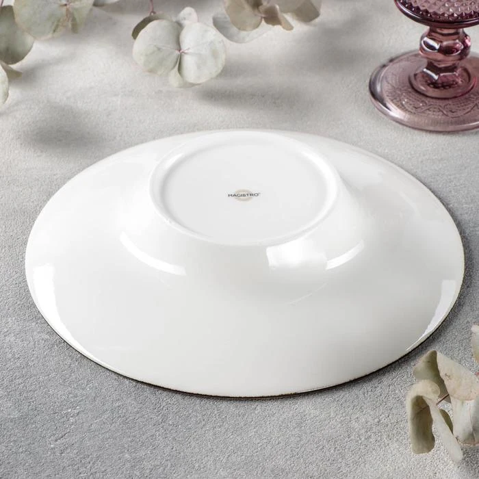 Magistro pasta plate d = 21 cm plates dishes for table setting Kitchen supplies Dinner Tableware Dining Bar Home Garden | Дом и сад