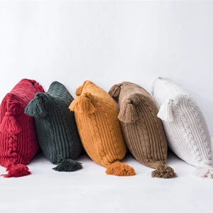 Blankets for Airplane Travel Pillowcase Decor Nordic Sofa Throw Blanket Simple Office Nap Shawl Knitted Casual Air Conditioning