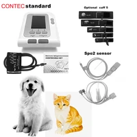 additional 5 yard cuff with contec08a veterinary sphygmomanometer using usb software with optional blood oxygen function probe
