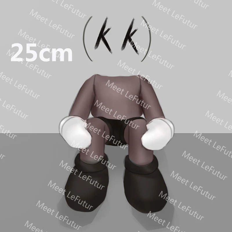 

Kaw Brian 25cm Sit Down Prototype Bearbricklys Figures PVC Dolls Collectible Models Toys Brian 25cm Sit Down PrototypeKaw
