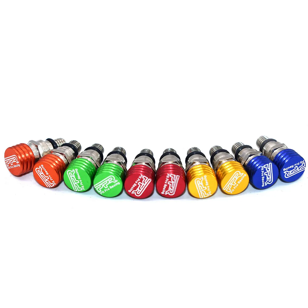 Motorcross CRF YZF KXF Fork Bleed Valve Relief Air M5*0.8mm Bleeder Valves | Автомобили и мотоциклы