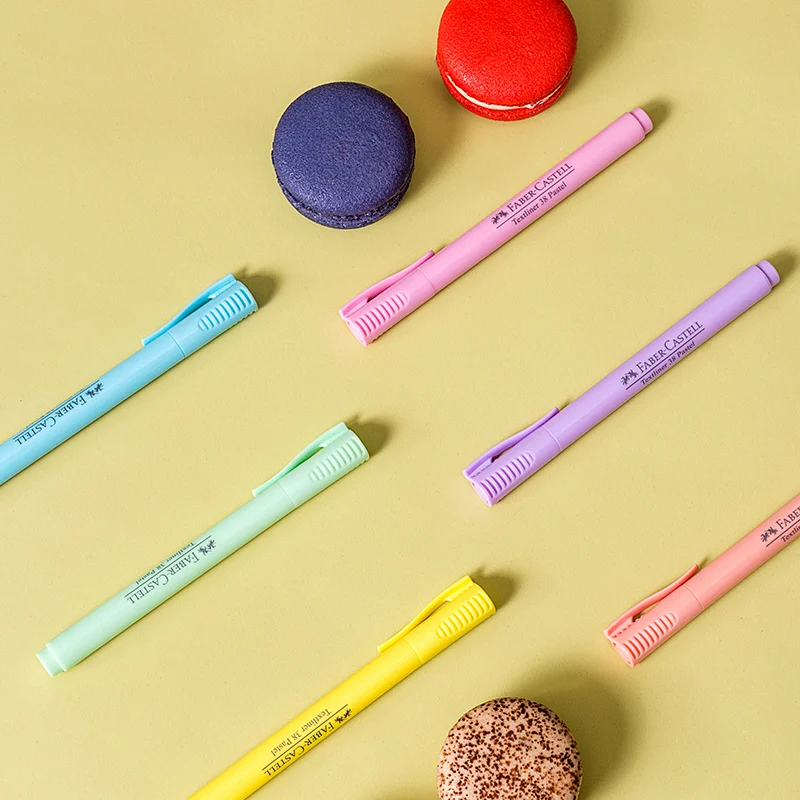 Новинка флуоресцентные маркеры Faber Castell многоцветная ручка милые канцелярские