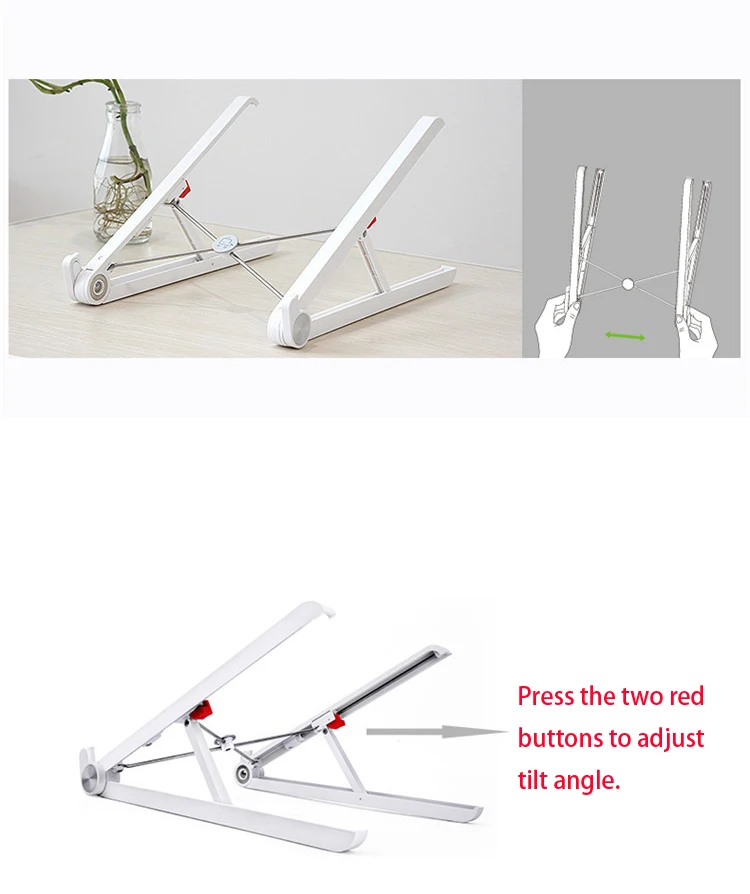 Ultra Light X1 Easy Foldable 11-15.6 inch Laptop Holder Notebook Stand Portable Support Bracket | Электроника