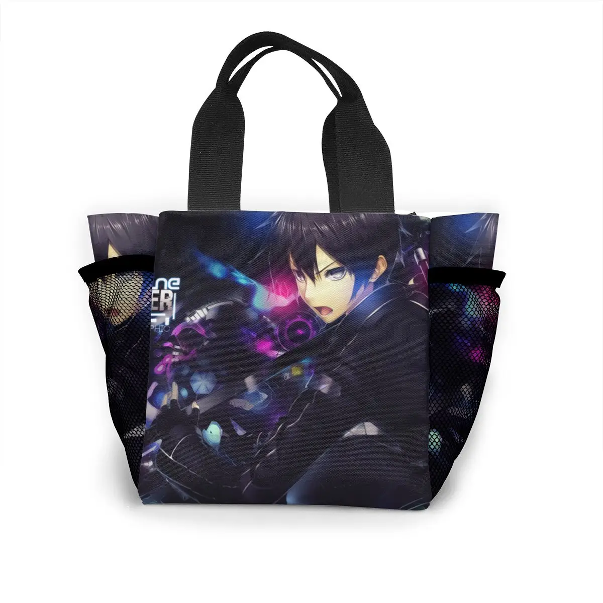 

Многоразовая изолированная сумка для ланча SAO, сумка-холодильник, сумка-тоут для подготовки еды для мужчин и женщин, для работы и пикника или...