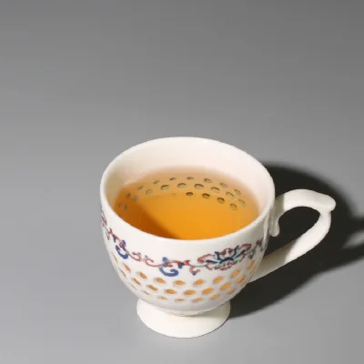Керамическая Изысканная тонкая шина сине белая чайная чашка из фарфора кунг фу зеленый чай галстук Гуань