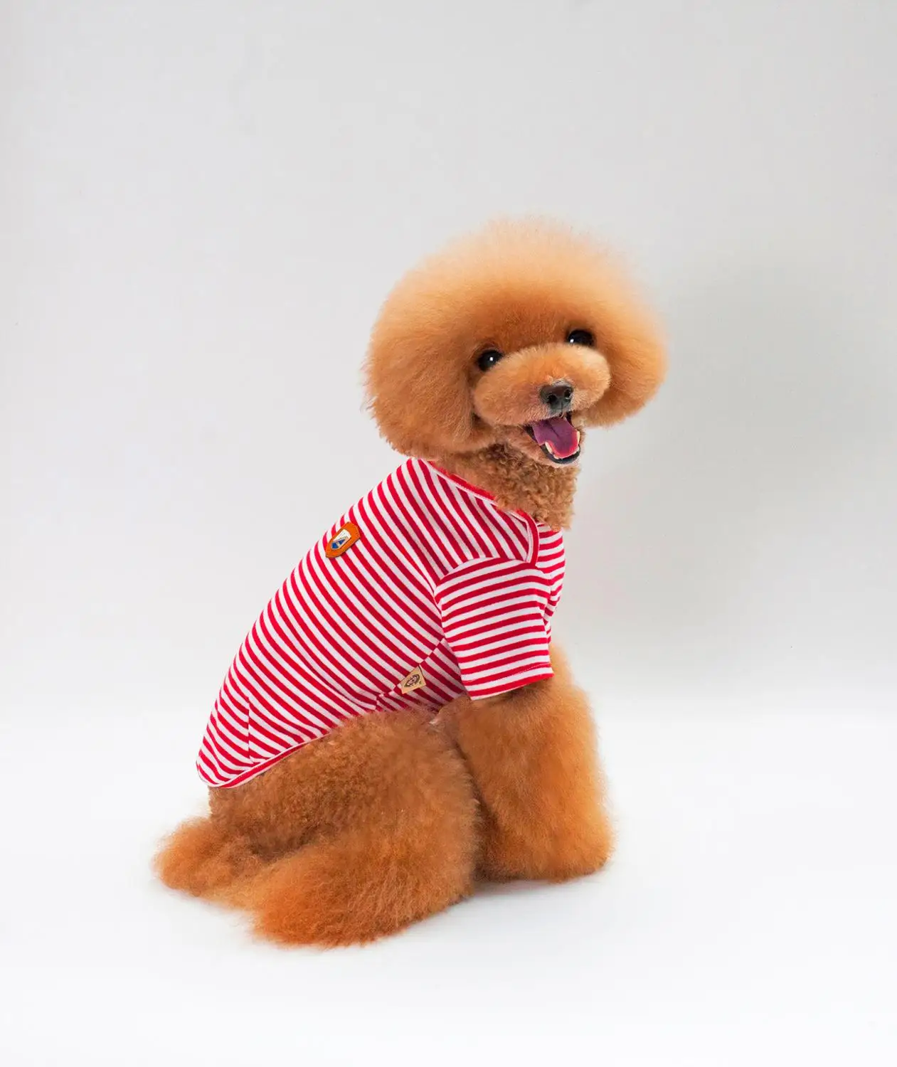 Classic Striped Pet Dog Clothes For Dogs Summer Cotton Puppy T-shirt Small Cats Chihuahua Pug Pets Shirts Clothing |