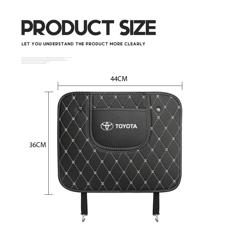 1 шт. защитный коврик для спинки автомобильного сиденья противоударный Toyota Corolla