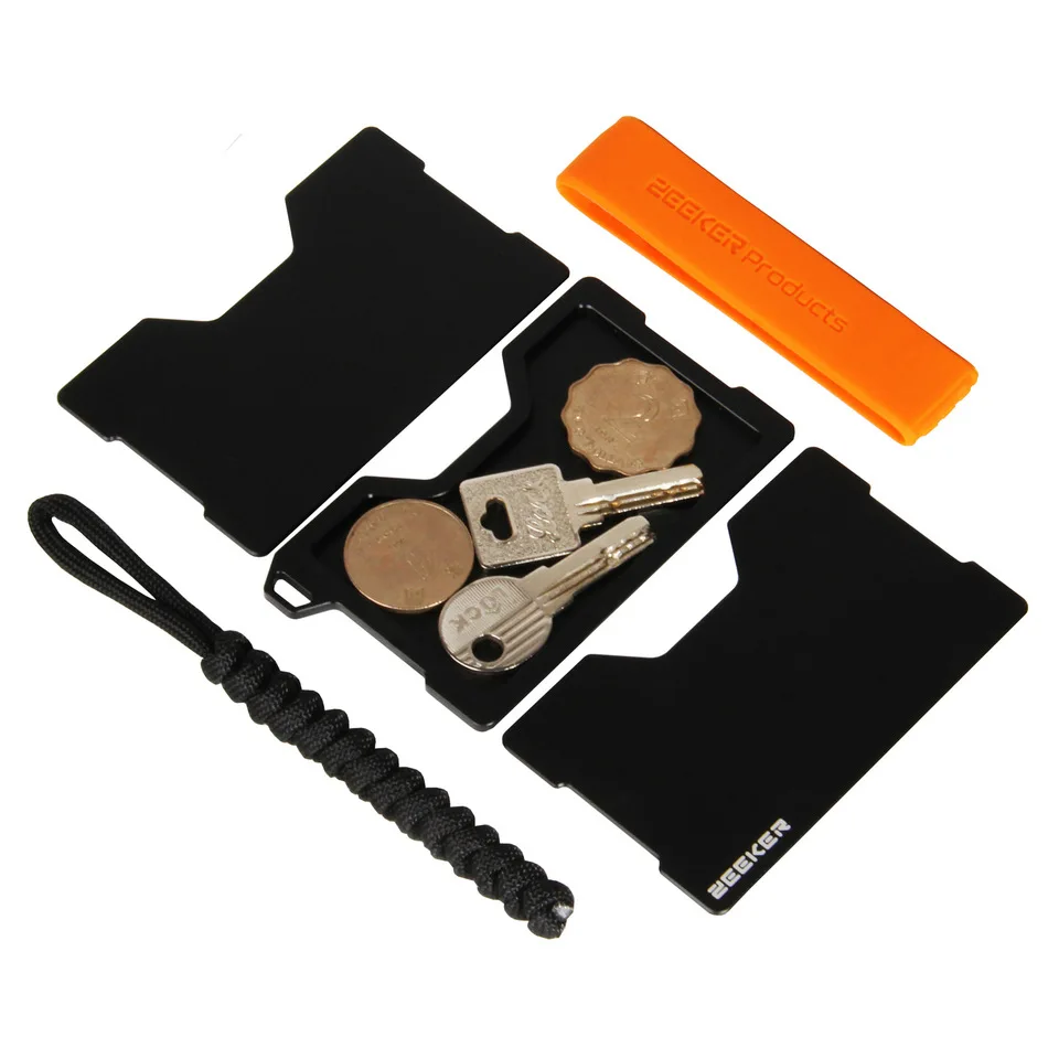 Man Wallet Fashion Credit Card Holder Cash Clip Coin Case Purse Front Pocket EDC Housekeeper Business ID Cover |