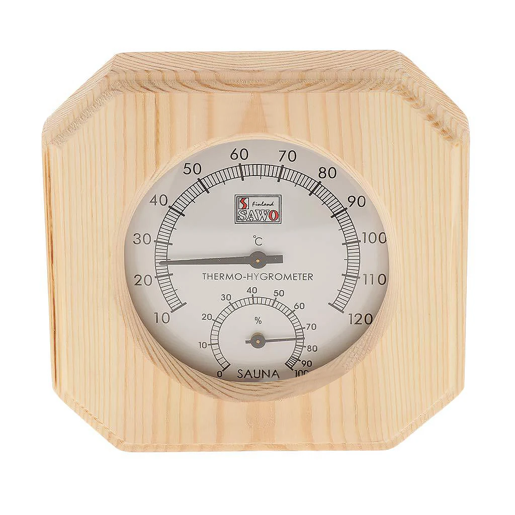 

Wood Portable Thermometer Hygrometer Indoor Humidity Temperature Measurement