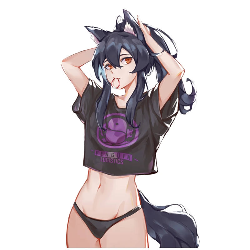 

15CM Boutique Decals Exterior Accessories Small Town Sexy Anime Girl Car Stickers Automobile Goods Parts for Auto Decal