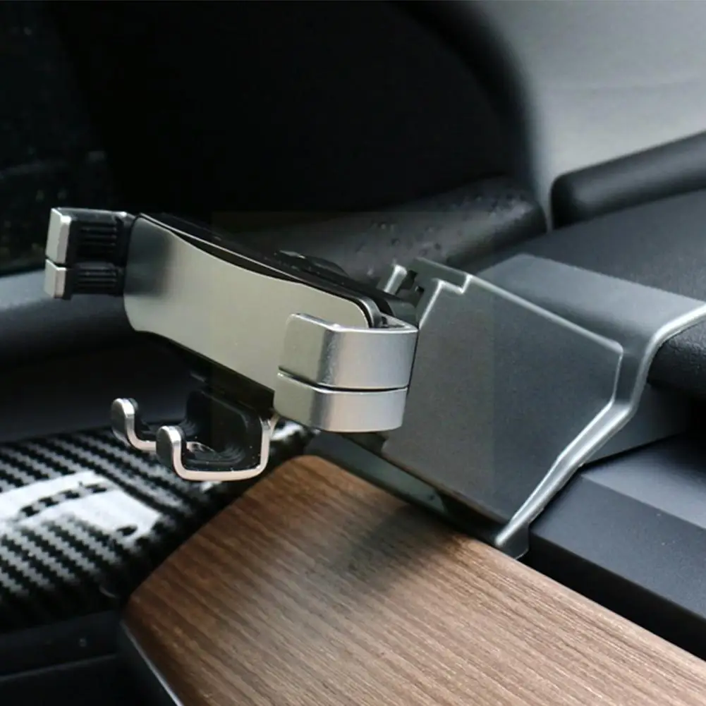 

360° Rotation Car Phone Holder Cell Phone Smartphone Holder Air Outlet Mount GPS Stand Bracket for Tesla Model 3 Y Accessor C4V6