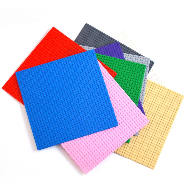 

Базовая пластина 32x32 точек, тонкие кирпичи, строительные блоки, пластиковая Базовая пластина с отверстием 32*32, модель MOC для сборки фигурок, и...