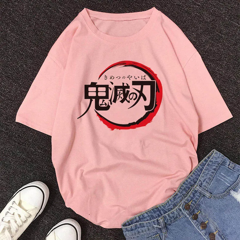 Футболка женская розовая с коротким рукавом мультяшный Графический Топ в