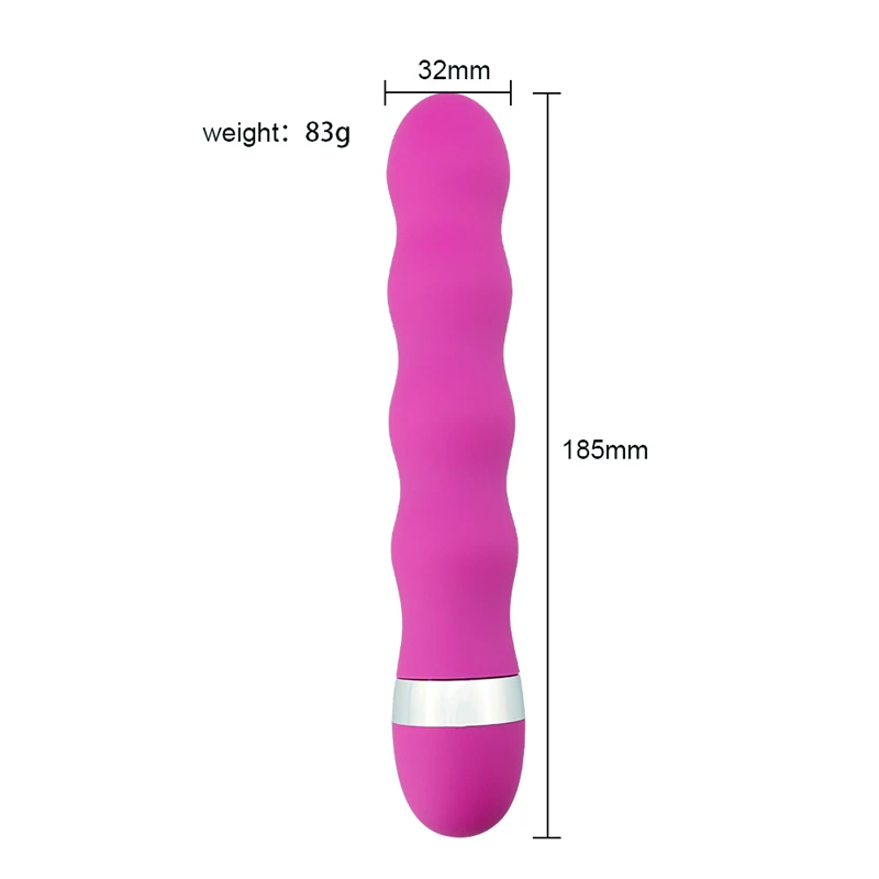 Вибратор фаллоимитатор эротические игрушки G Spot Анальная пробка Вибрирующая