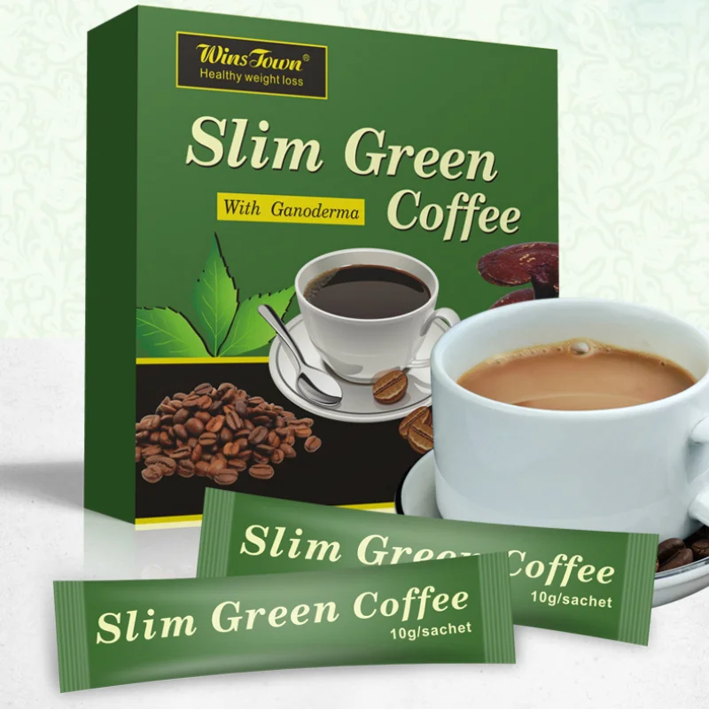 

18pcs 100% Organic Natural Weight loss coffee Green Coffee Suppress appetite Slimming Green Coffee For Weight Loss