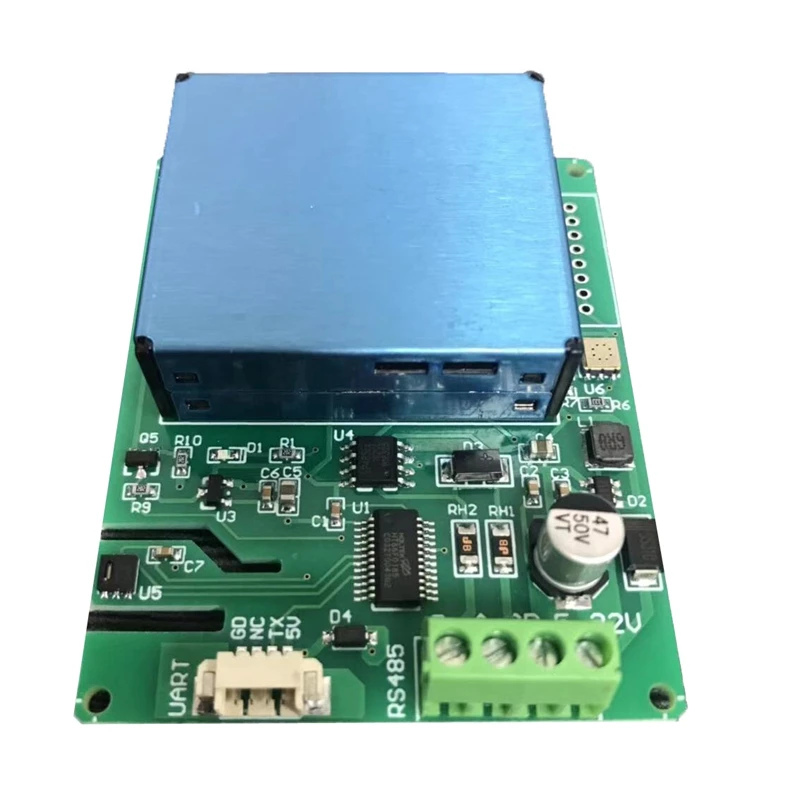 

7 в 1 DC5-32V MODBUS 485 выход воздуха Сенсор модуль детектор газа для CO2 TVOC PM2.5 PM10 Температура влажности формальдегида