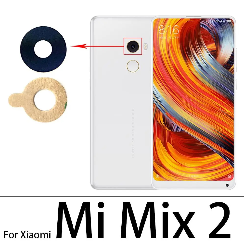 5 шт. стеклянные объективы для задней камеры Xiaomi Mi 11 Mix 2S 3 Max2 A1 A3 A2 Lite 8SE 9SE 9T 8Lite