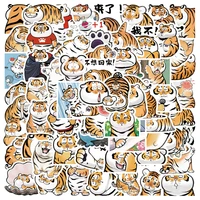1062pcs cute tiger cartoon emoticon bag graffiti notebook suitcase car decoration waterproof sticker classic toys